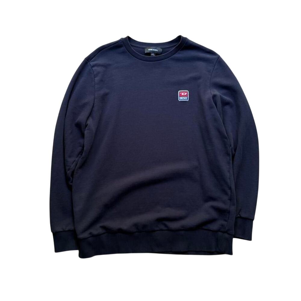 Diesel Navy Patch Men's XL Navy Sweatshirt